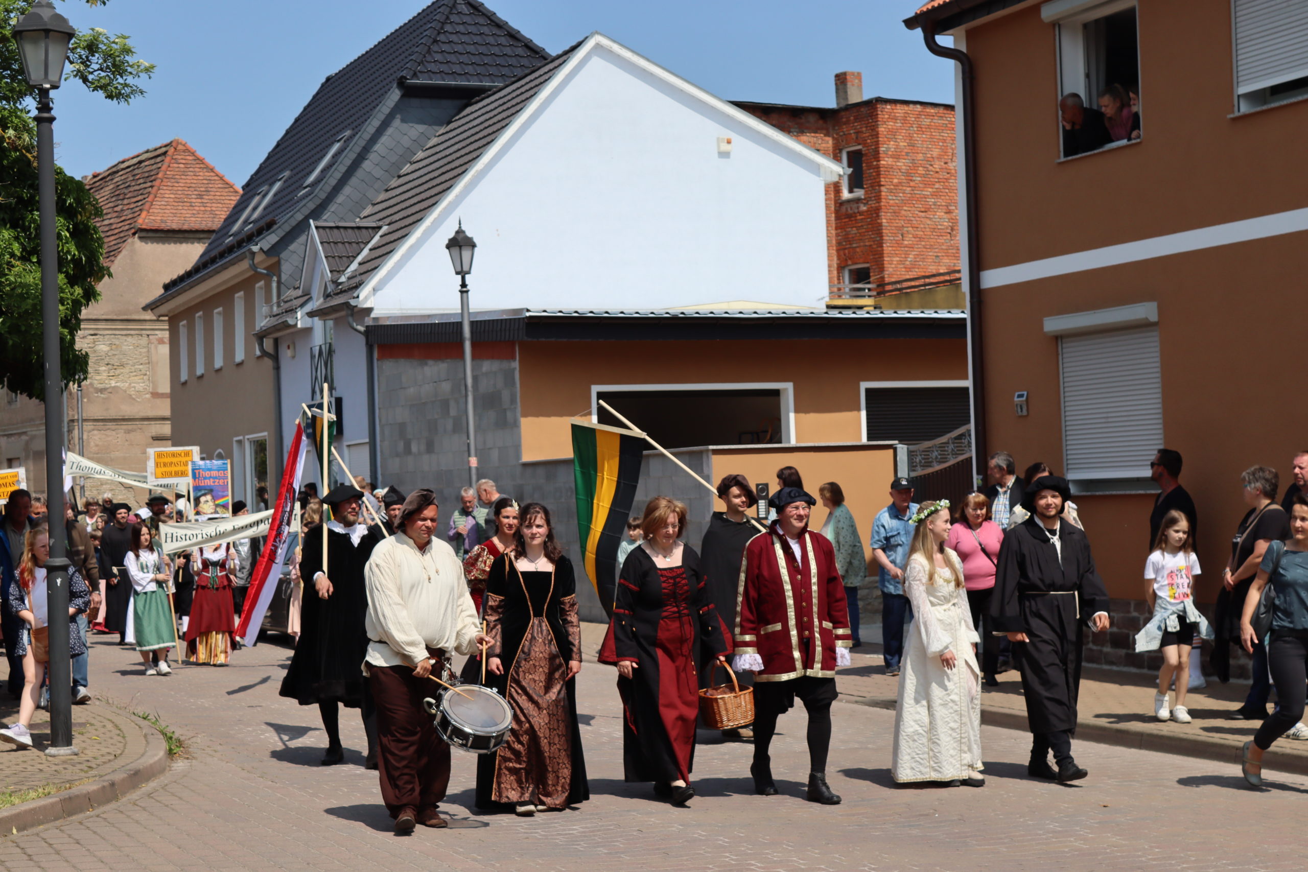 Einzug Müntzers nach Allstedt